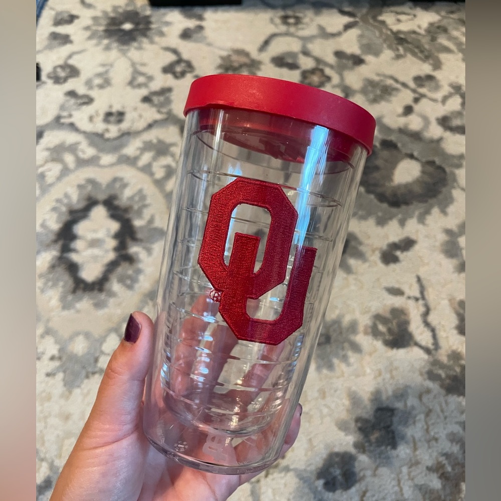Oklahoma Sooners Tervis Patch Logo 16oz tumbler